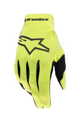 Rukavice RADAR, ALPINESTARS, dětské (žlutá fluo/černá) 2024 XS