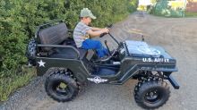 Mini Jeep Willys 150ccm model 2026, děti a dospělé, 3 rychlosti vpřed + zpátečka (29)