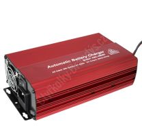 Inteligentní mikroprocesorová nabíječka s klasickými (trakčními), AGM, GEL, 48V, 6A, 4x12V