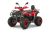 Dětská čtyřtaktní čtyřkolka ATV MiniRocket RockRider 125ccm 3+1, 8 kola, červená