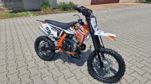 Minicross NTR50 Racing Deluxe 14x12 sedlo 69cm oranžová (2)