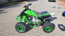 Dětská čtyřtaktní čtyřkolka ATV Speedy 125ccm, 1 rych. poloautomat, 7 kola, zelená (3)