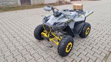 Dětská čtyřtaktní čtyřkolka ATV MiniRocket Panther 125ccm, 3 rych. poloaut. 8 kola, šedá