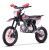 Pitbike MiniRocket DT140 19/16světlo, el startér, řazení se spojkou, sedlo 88cm, černá