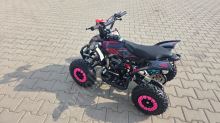 Dětská dvoutaktní čtyřkolka ATV MiniRocket MiniWarrior 49ccm, růžová (11)