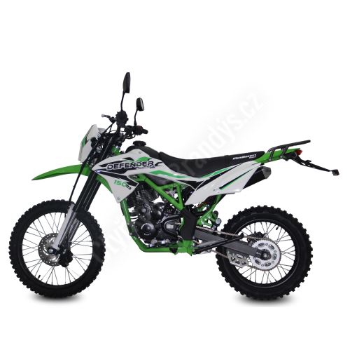Pitbike MiniRocket Mikilon Defender 150RR kola 19/16 sedlo 86,5cm, zelená