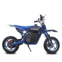 Dětská elektrická motorka Viper 1000W 36V, baterie gelová, kola 10, sedlo 63cm, modrá (3)