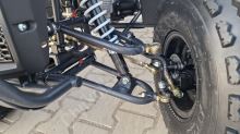 Dětská čtyřtaktní čtyřkolka ATV Hunter II 125ccm Deluxe 3 rych. poloautomat 8 kola, carbon (19)