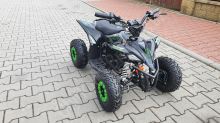 Dětská elektro čtyřkolka MiniRocket ATV MiniRaptor 1000W 36V,hydraulicke brzdy, zelená (6)