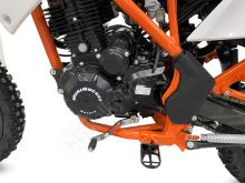 Pitbike MiniRocket Mikilon Defender 150RR kola 19/16 sedlo 86,5cm, oranžová (9)