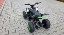 Dětská elektro čtyřkolka ATV MiniRaptor 1300W 48V,Lithium,hydraulicke brzdy, 6kola,zelená (11)