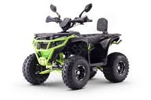 Dětská čtyřtaktní čtyřkolka ATV MiniRocket Troodon Deluxe 125ccm, 3+1,8 kola, černo-zelená Dětská čtyřtaktní čtyřkolka ATV MiniRocket Troodon Deluxe 125ccm, 3+1,8 kola, černo-zelená