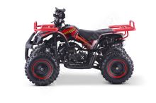 Dětská dvoutaktní čtyřkolka ATV MiniHummer Deluxe 49ccm E-start červená (1)