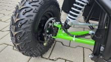 Dětská elektro čtyřkolka ATV MiniRaptor 1300W 48V,Lithium,hydraulicke brzdy, 6kola,zelená (14)