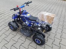 Dětská čtyřkolka Dragon II Sport 49ccm modrá (12)