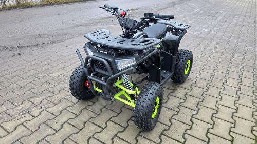 Dětská čtyřtaktní čtyřkolka MiniRocket Explorer 110ccm, 4T, hydr. brzda, 1+1, zelená