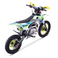 Pitbike MiniRocket DK125 14/12 el startér, automat, sedlo 70cm modrý (4)