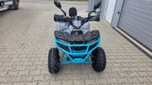 Dětská čtyřtaktní čtyřkolka ATV MiniRocket Troodon Deluxe 125ccm, 3+1, 8 kola, šedo-modrá (11)