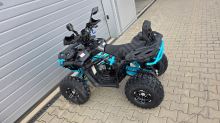 Dětská čtyřtaktní čtyřkolka ATV MiniRocket Troodon Deluxe 125ccm, 3+1, 8 kola, černo-modrá (4)