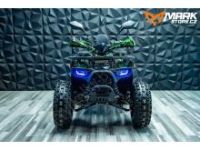 Dětská čtyřkolka Piranha Transformer 125ccm 3 rych. poloautomat 8 kola, zelený maskáč (4)