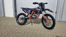 Pitbike Zuumav K5 PRO 250ccm 14,5kW, 21/18 světlo, el startér, sedlo 92cm, oranžový