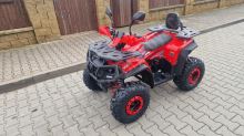 Dětská čtyřtaktní čtyřkolka ATV MiniRocket RockRider 125ccm 3+1, 8 kola, červená (7)