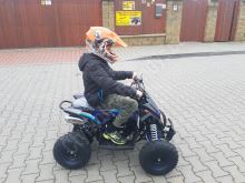 Dětská čtyřtaktní čtyřkolka ATV FactoryTeam 90ccm 4T, hydraulická brzda, zelená (5)