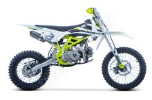 Pitbike Zuumav K3 125ccm 17/14, řazení se spojkou, sedlo 84cm, zelený