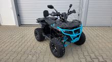 Dětská čtyřtaktní čtyřkolka ATV MiniRocket Troodon Deluxe 125ccm, 3+1, 8 kola, černo-modrá