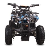 Dětská elektro čtyřkolka ATV Torino 1200W 48V graffiti modrá (2)