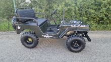 Mini Jeep Willys 150ccm model 2026, děti a dospělé, 3 rychlosti vpřed + zpátečka (5)