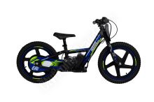Dětská elektrická motorka PUSH MAXI 16 Samolepy  Růžovo/Modrá, Zeleno/Modrá, Modro/Zelená (1)