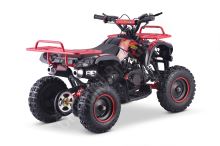 Dětská dvoutaktní čtyřkolka ATV MiniHummer Deluxe 49ccm E-start červená (4)
