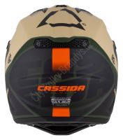 Dětská cross helma Cup 2 Napa Junior, CASSIDA,(písková/zelená/černá matná) M (49 až 50 cm) (3)