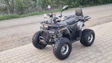 Dětská čtyřtaktní čtyřkolka ATV Hunter II 125ccm Deluxe 3 rych. poloautomat 8 kola, carbon (3)