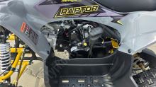 Dětská čtyřtaktní čtyřkolka ATV MiniRaptor 110ccm, 4T, hydraulická brzda, 1+1, šedá (8)