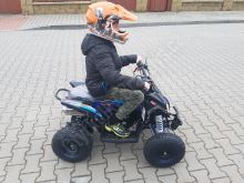 Dětská čtyřtaktní čtyřkolka ATV FactoryTeam 90ccm 4T, hydraulická brzda, zelená (3)