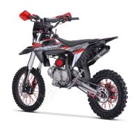 Pitbike MiniRocket DT125 17/14 světlo, el startér, automat, sedlo 86cm, černý (1)