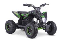 Dětská elektro MiniRocket čtyřkolka ATV FactoryTeam 1000W 36V, hydraulická brzda, zelená