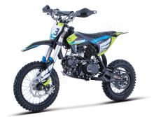 Pitbike Zuumav S3 125ccm 14/12 el startér, řazení bez spojky poloautoma, sedlo 73cm, černá