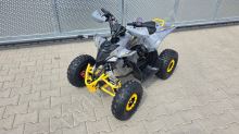 Dětská čtyřtaktní čtyřkolka ATV MiniRaptor 110ccm, 4T, hydraulická brzda, 1+1, šedá