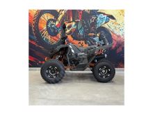 Dětská čtyřtaktní čtyřkoka FUN 125ccm 3 rych. poloautomat 8 kola, carbon (2)