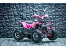 Dětská čtyřkolka Piranha Transformer 125cc 3G8 3 rych. poloautomat 8 kola, růžová