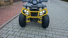 Dětská čtyřtaktní čtyřkolka ATV MiniRocket RockRider 125ccm 3+1, 8 kola, šedá (14)