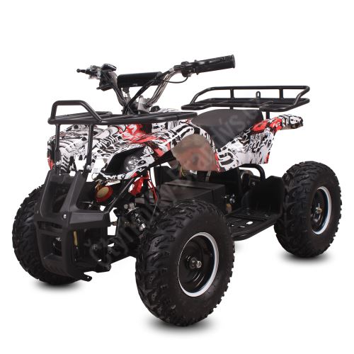 Dětská elektro čtyřkolka ATV Torino 1200W 48V graffiti černá