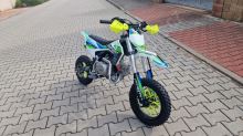 Pitbike MiniRocket Dorado DK90 12/10 Automat, el startér, sedlo 67,5cm, modrý (10)