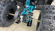 Dětská čtyřtaktní čtyřkolka ATV MiniRocket Troodon Deluxe 125ccm, 3+1, 8 kola, černo-modrá (10)