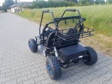 Dětská Bugina akumulátorová ECOBuggy až 2500W 60V 20Ah modrá (15)