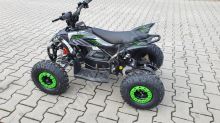 Dětská elektro čtyřkolka MiniRocket ATV MiniRaptor 1000W 36V,hydraulicke brzdy, zelená (16)