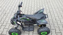 Dětská elektro čtyřkolka MiniRocket ATV MiniRaptor 1000W 36V,hydraulicke brzdy, zelená (33)
